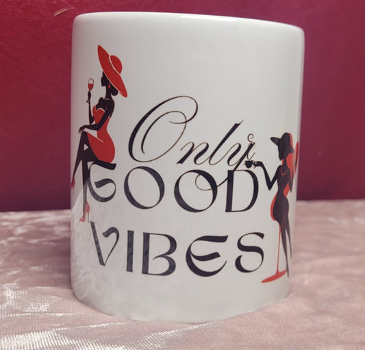 TAZA POSITIVA "ONLY GOOD VIBES"